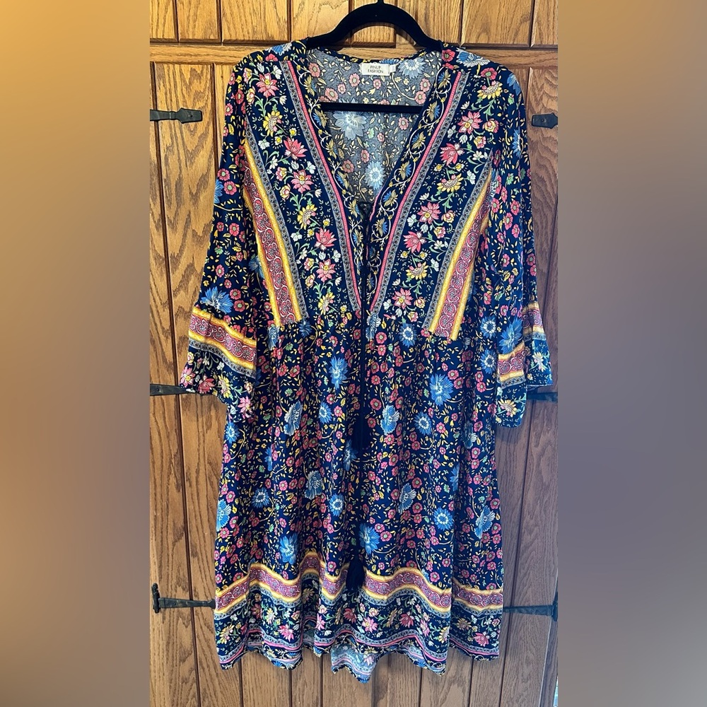 Plus Size Boho Dress Women Size 22